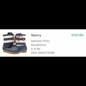 Sperry rainboots